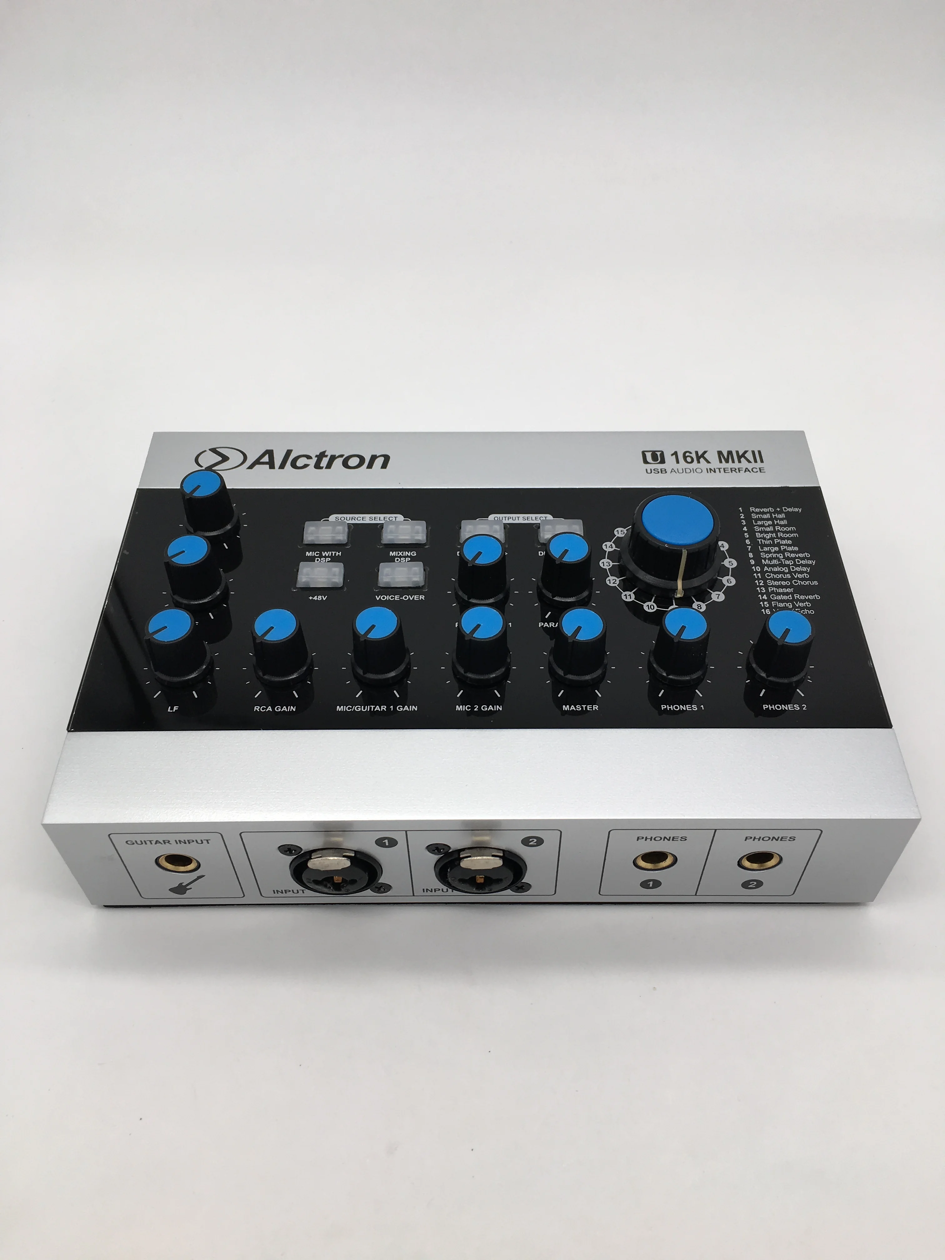 Alctron U16K MKII USB аудио интерфейс звуковая карта полнофункциональный