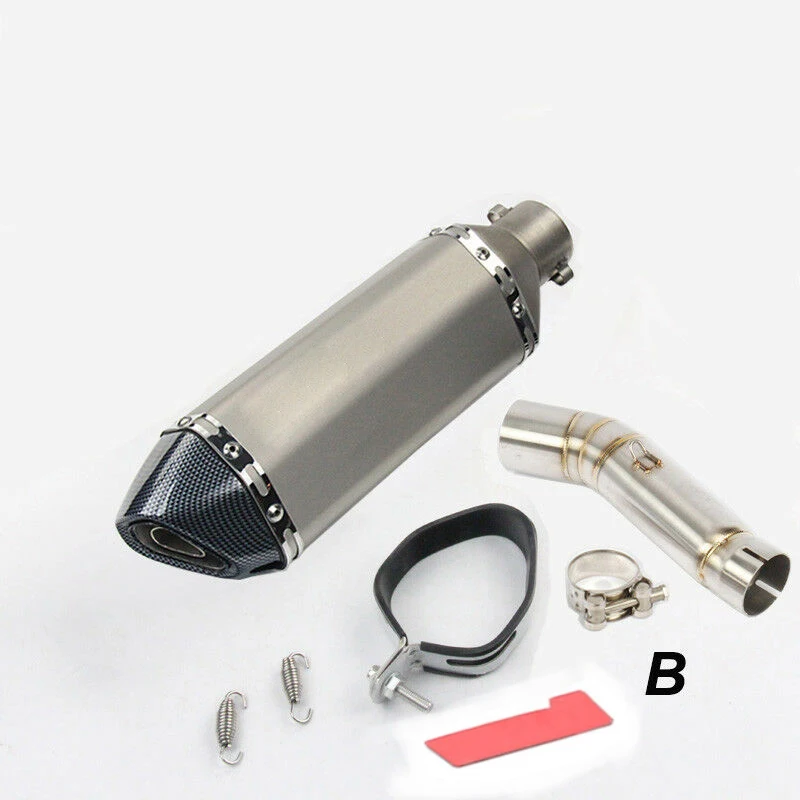 Модифицированный глушитель выхлопных газов для мотоцикла средний