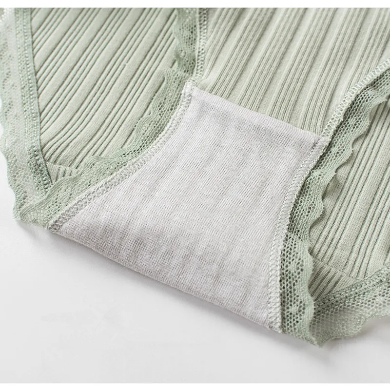 8pcs Women's Underwear new spot thread comfortable breathe freely pure cotton briefs ladies underwear factory supply  Panties