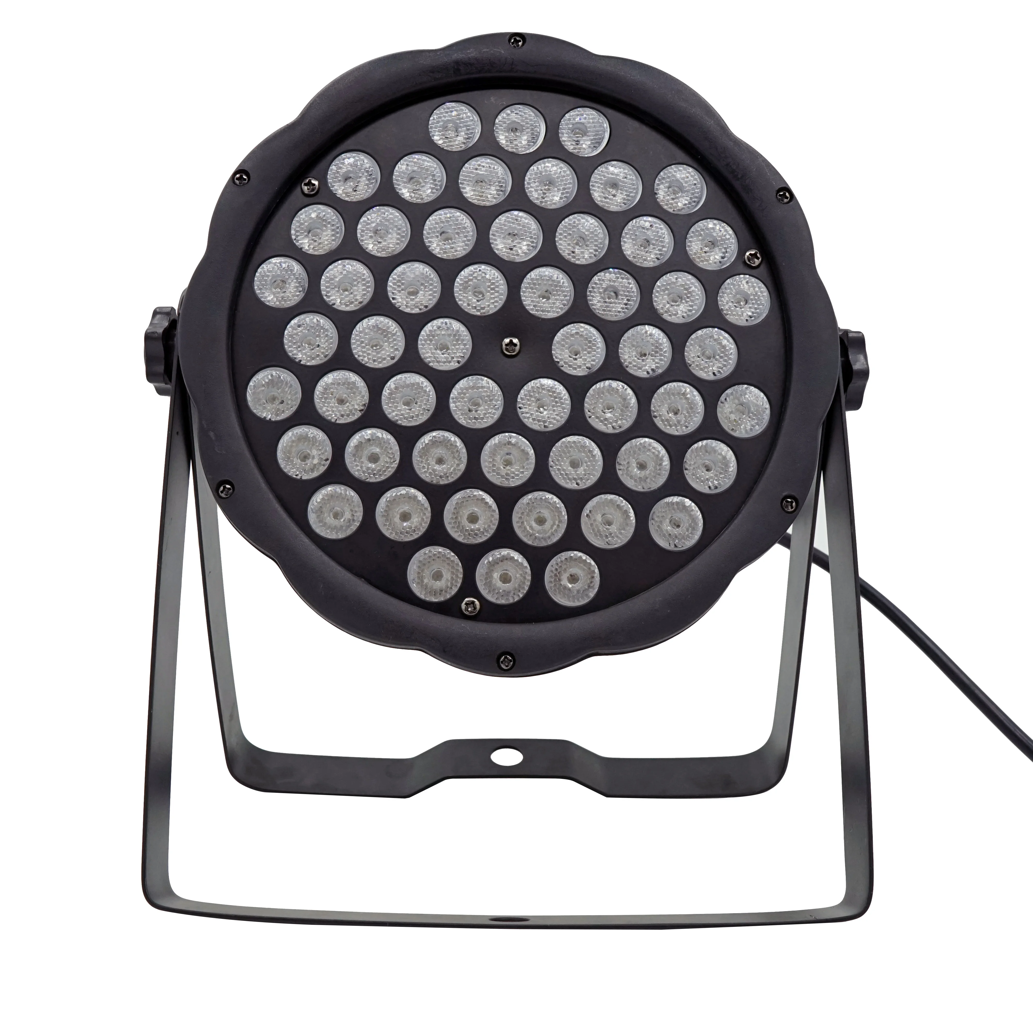 Плоский светодиодный RGB-Стробоскоп YaYao Par 54x3 Вт сценический эффект DMX 512 для диджея