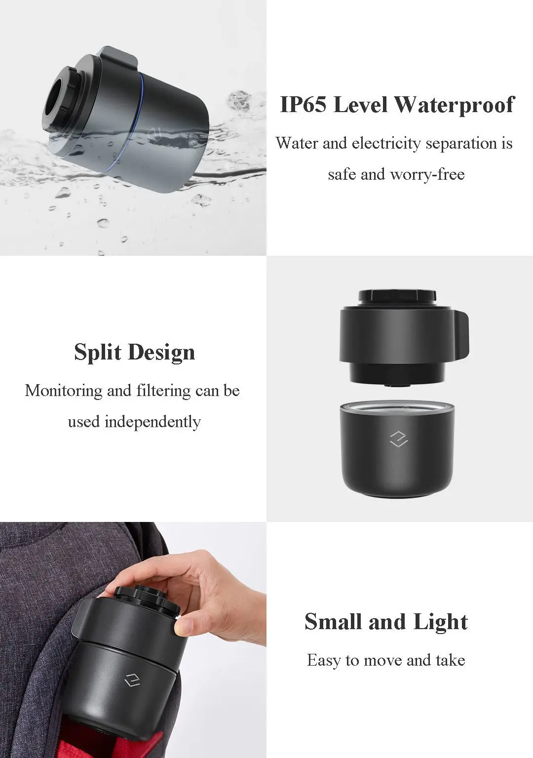Интеллектуальный мониторинг водопроводного фильтра для очистки воды 4t многочиповые контрольные индикаторы для проса с черным покрытием