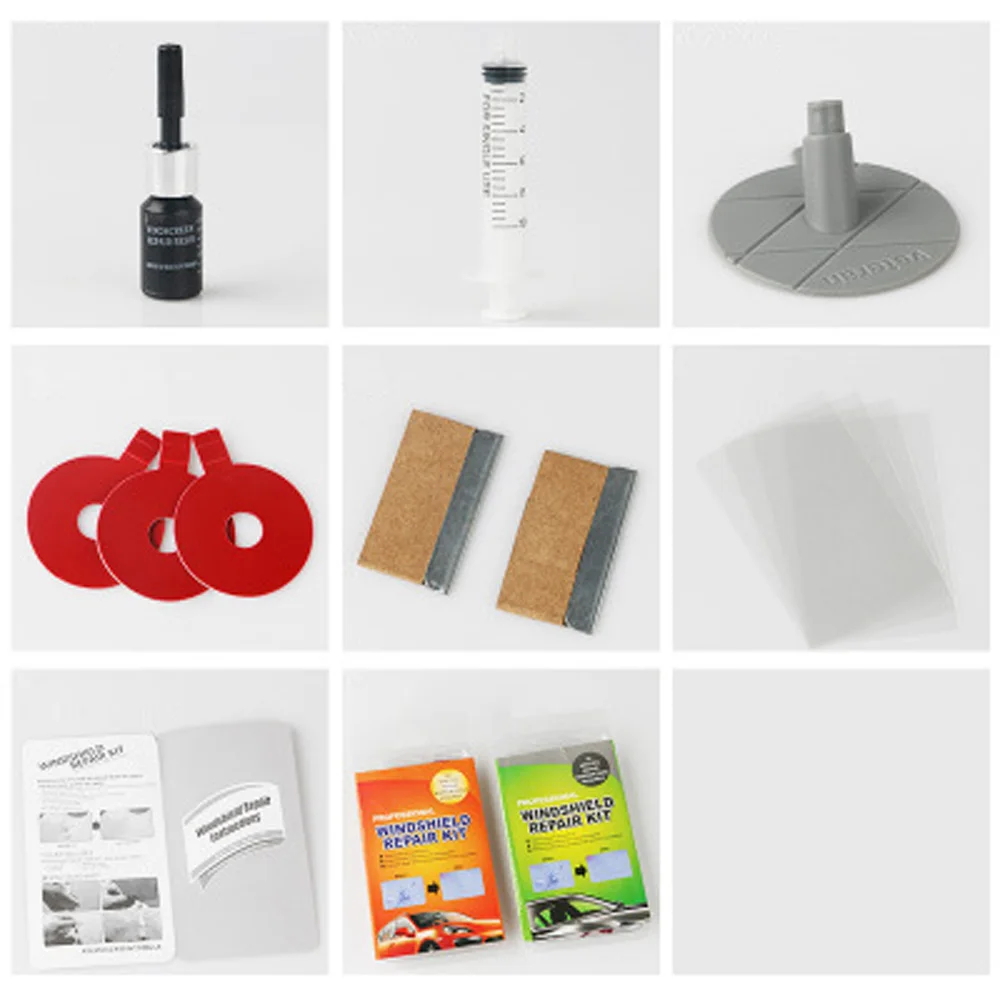 Инструменты для ремонта автомобилей комплект жидкостей Авто Окно трещины Стекло