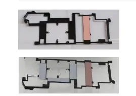 1080ti cooling plate Кулер для видеокарты ASUS STRIX GTX1080Ti GTX1080 GTX1070Ti GTX1070 GTX1060 RX580 RX480 - Цвет лезвия: 1080ti cooling plate
