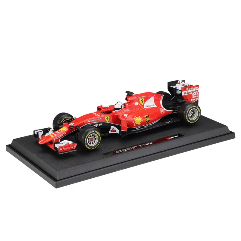 Гоночная модель Bburago Ferrari SF15 T F1 1:18 автомобиля из сплава коллекционная игрушка в