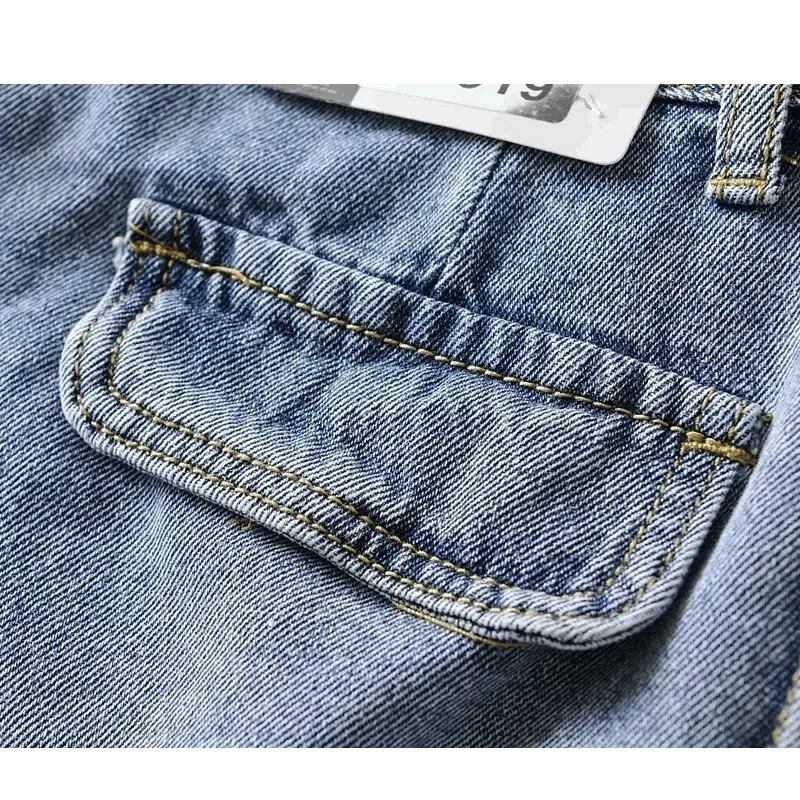 

Denim Shorts Women Summer 2021 New Button Pockets Ladies Bottoms Korean Casual Wide Leg Shorts women pants Women clothing