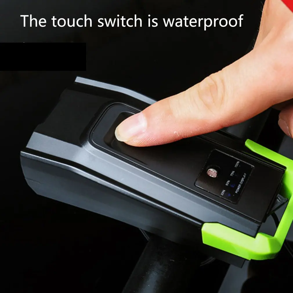 4000 мА/ч Интеллектуальный индукционный велосипедный передний свет комплект с USB