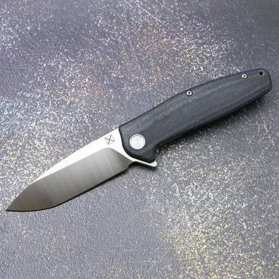 TIGEND YX751 складной нож 14c28n лезвие МИКАРТА ручка Открытый Охота Альпинизм Рыбалка фрукты Ножи EDC - Цвет: black