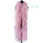 Оптовая продажа 50 см окрашенные пушистые строительные аксессуары для украшения карнавала, свадебной одежды, Шлейфов