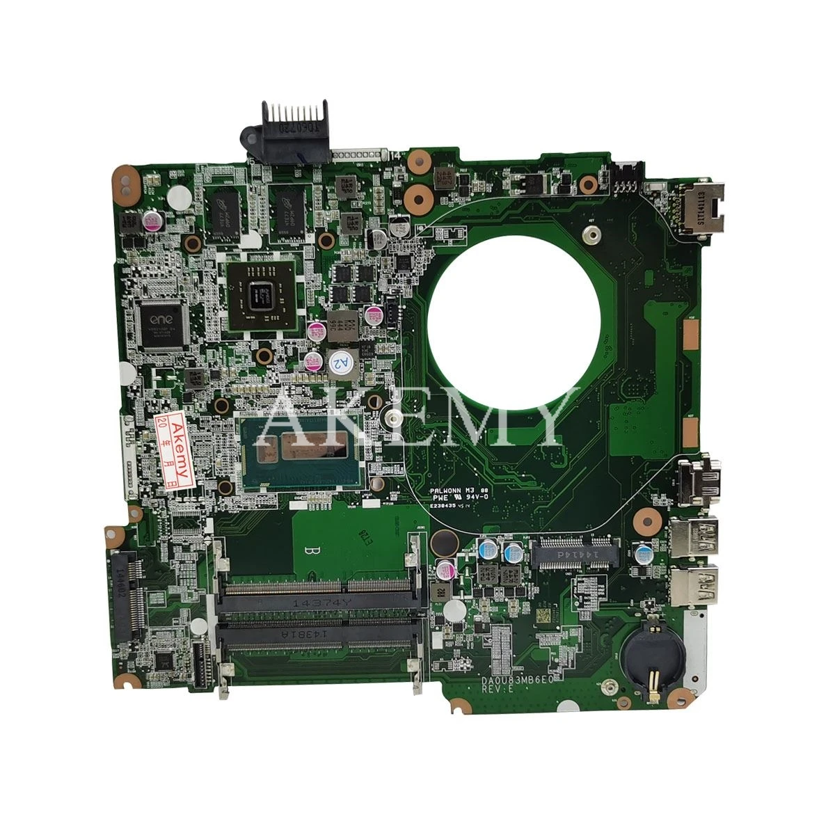 Материнская плата для ноутбука For HP 15-N 15-N305TX DA0U83MB6E0 737986-001 737986-501 с I7-4500U full tesed |