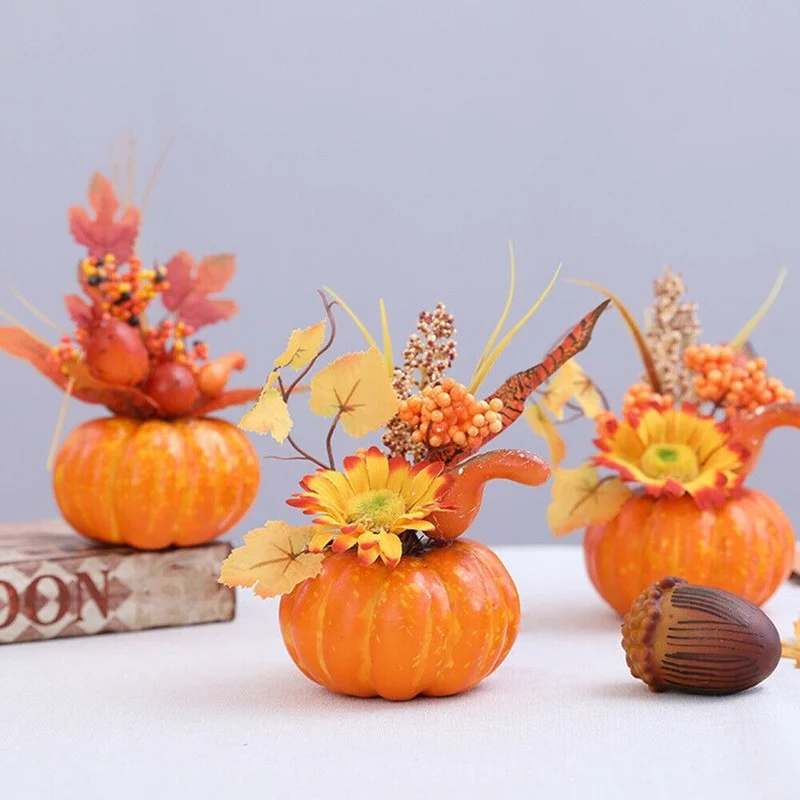 

Halloween Bubble Fake Pumpkin Artificial Pumpkin Props Bubble Pumpkin Toy for Halloween Thanksgiving Festival Party Decoration