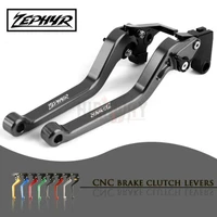 motorcycle brake handle bar lever cnc aluminum long adjustable brake clutch levers for kawasaki zr750 zephyr 1991 1993