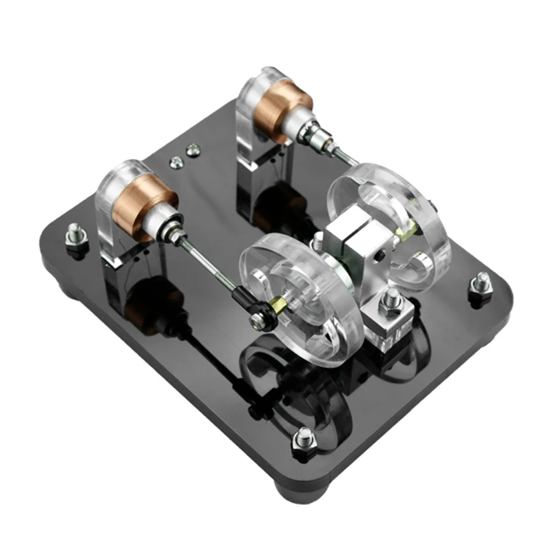 Diy с двойной катушкой безщеточный мотор Электрический зал машина физическая