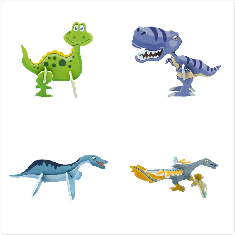 3d Dragon Puzzle Paper объемная модель собранная головоломка Обучающие Развивающие игры