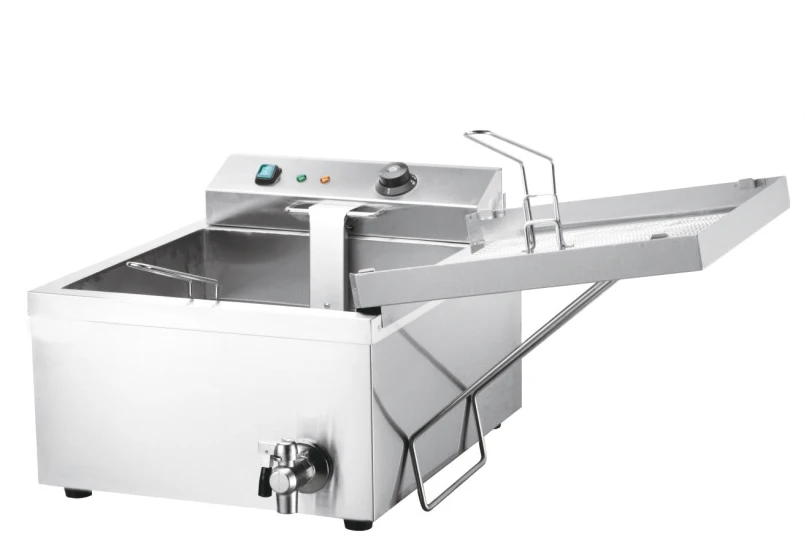 14L DONUT FRYER Стоимость 25л емкость электрическая масляная фритюрница для пончиков машина 3000 Вт Коммерческая масляная фритюрница из нержавеющей стали - Цвет: 14L DONUT FRYER