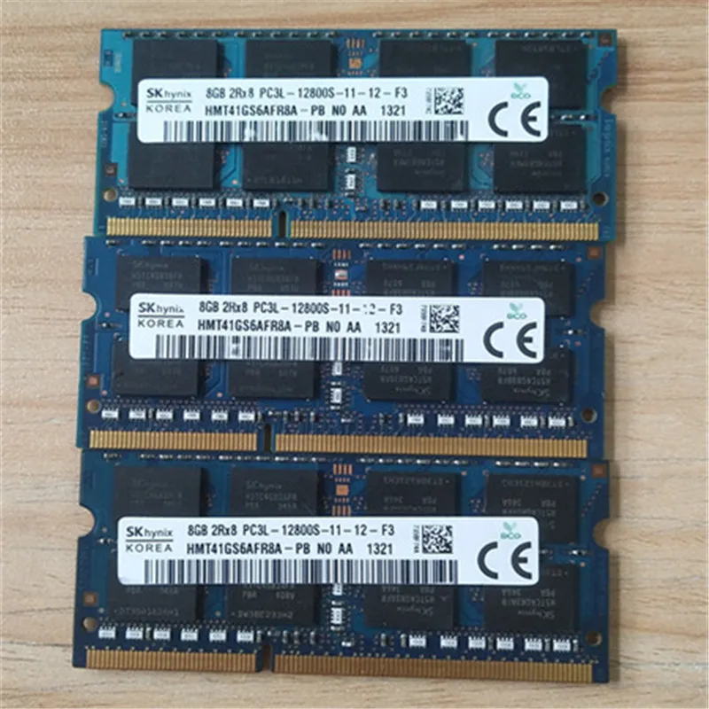 Sk hynix memoria DDR3 Оперативная память S 8 Гб 2RX8 PC3L 12800S 1600 МГц 1 35 V памяти ноутбука 204 PIN для