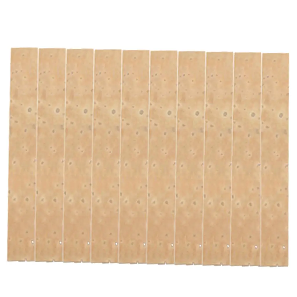 

10 Pieces Clarinet Cone Neck Mouthpiece Cork Sheet Woodwind Instruments