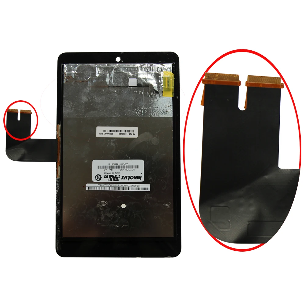 Для ASUS MemoPad HD7 ME173 ME173X K00B сенсорный ЖК экран для N070ICN GB1 Innolux версия дисплей