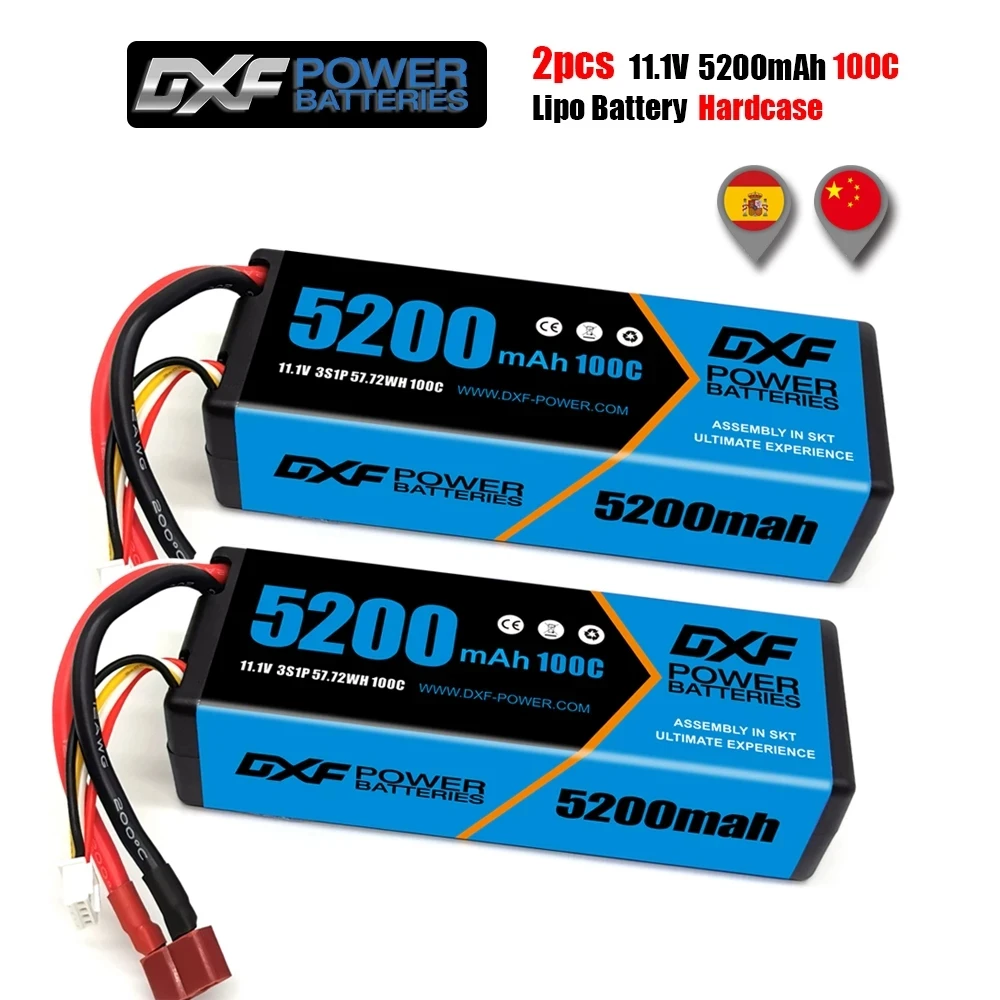 DXF Hardcase Battery Lipo 3S 11.1V 5200mAh 6750mAh for RC Car Airplane Aircraft Helicopter Drone Car Boat Truck Control Toys