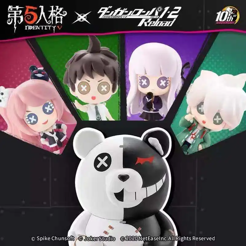 Официальная модель игрушки V x Dangan Ronpa Hajime Monokuma Kirigiri Chiaki Nagito Junko 1 шт. | Украшения и