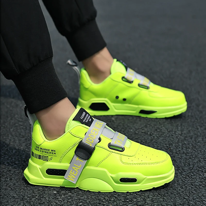 

2021 Men Sneakers Casual Shoes Men Lace Up Printing Fashion Trend Flat Tenis Masculino comfortable male footwear size 39-45