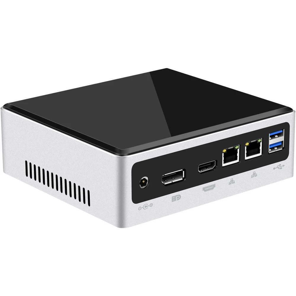 Bestellen Mini Pc Intel Core I7 10510U 8650U 8550U I5 Linux Thin Client Micro Desktop Computer Beste Industrielle Mini Pc 2 Lan Port Win 10