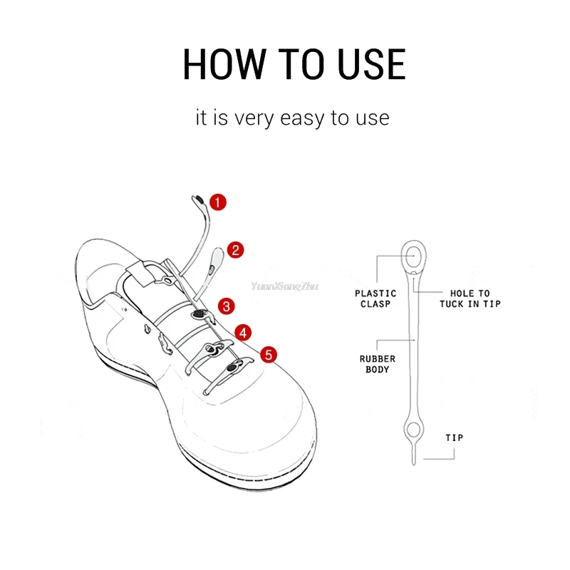 

12pcs Silicone Shoelaces No Tie Elastic Shoe laces Rubber Sneakers Shoelace Adults and kids Lazy Laces One size fits all shoes