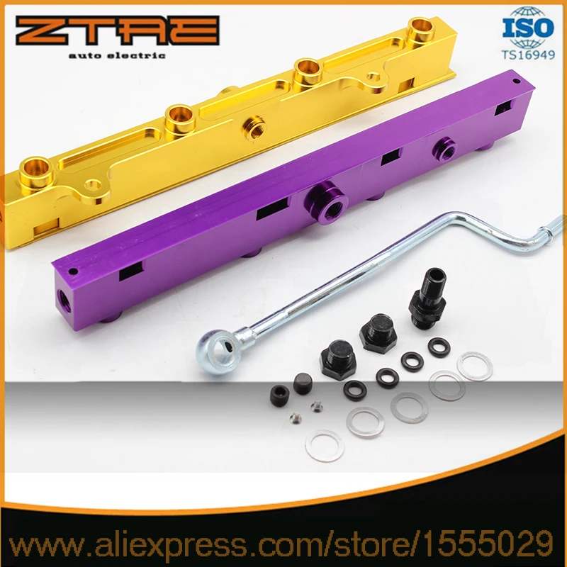 Гоночный алюминиевый топливный рельс большого объема для Honda 02 06 Acura RSX K20 K20A2 K20Z1