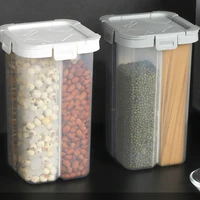 cereal dispenser containers plastic dry food stash jars containers storage with lid dispenser cereais kitchen items de50sng