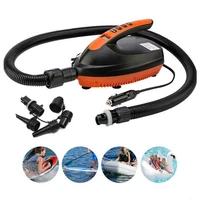 electric inflation pump 16psi 12v quick fill smart inflate deflate air pump inflatable boat airbed toys auto pump