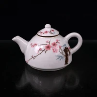 early collection of old porcelain famille rose small teapot wine pot no 5