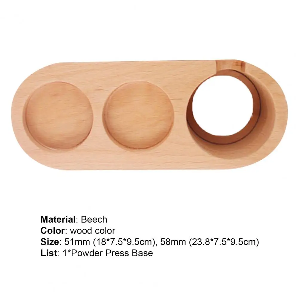 Держатель для кофейного пресса изысканный дизайн со слотом карт буковая нежная