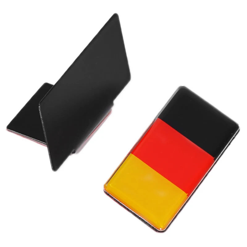 1 шт. Немецкий флаг эмблема решетки для Volkswagen Scirocco GOLF 7 Golf 6 Polo GTI VW Tiguan Audi A4 A6