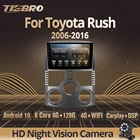 Автомагнитола TIEBRO 2DIN Android 10 для Toyota Rush J200 1 2006-2016 стерео приемник навигация GPS Авторадио Bluetooth плеер DSP
