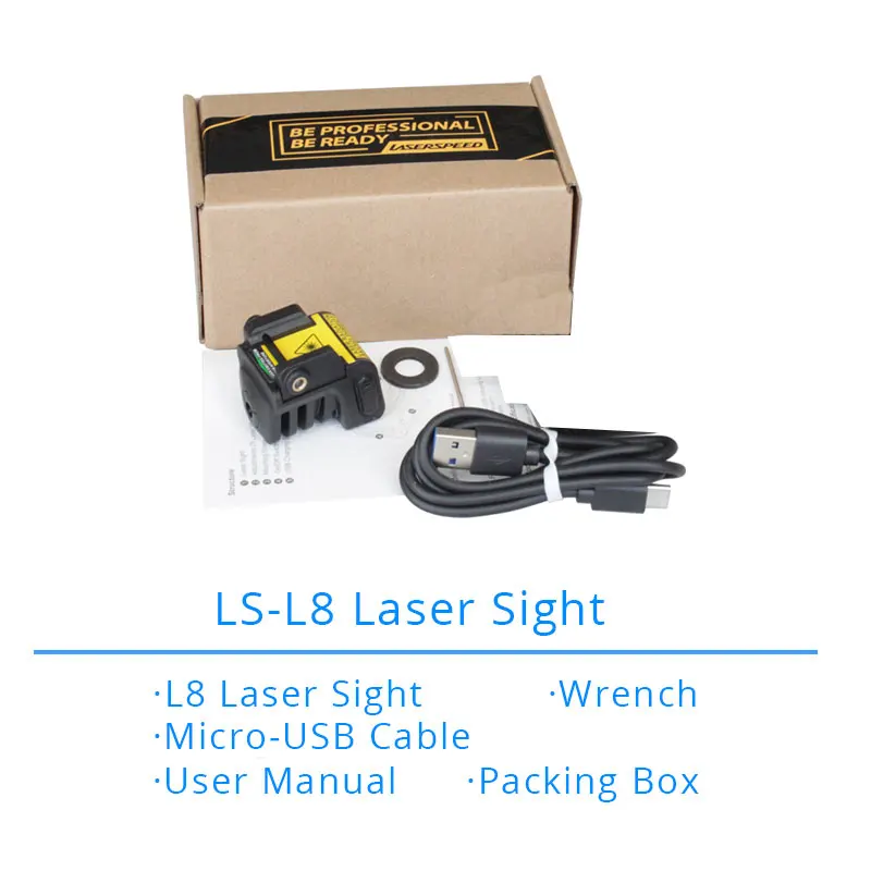 Laserspeed тактический лазер Mira зеленый/красный подходит для пистолета Beretta PX4 Glock USB