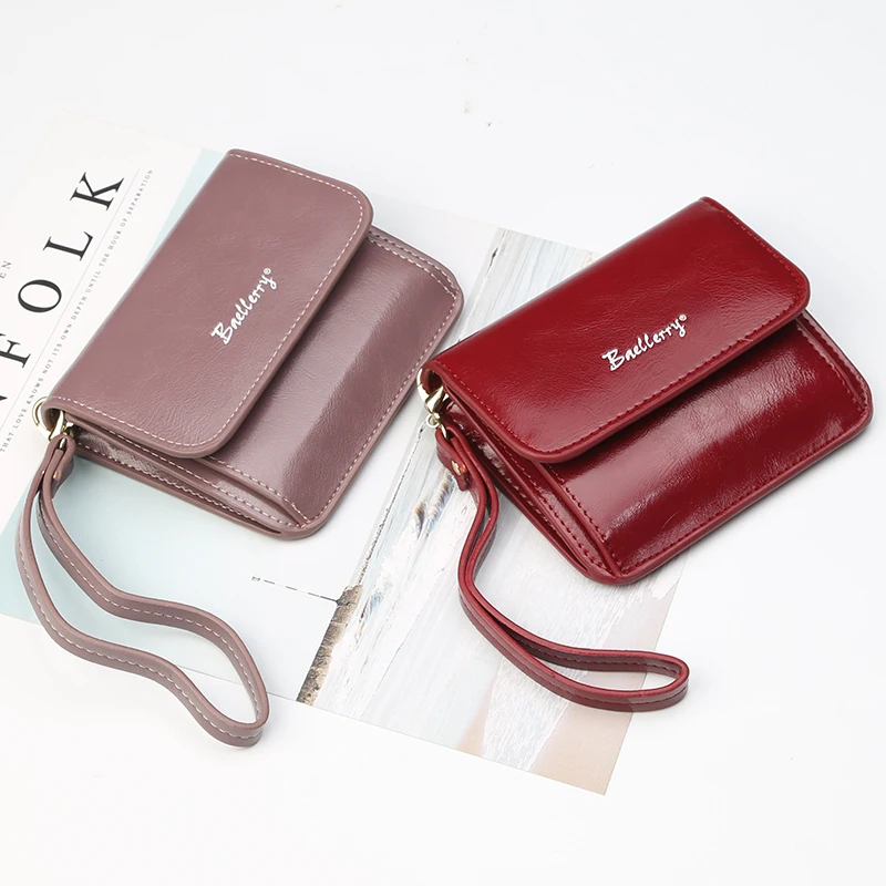 MS сумка для карт портативный на молнии короткий кошелек 30 процентов поперечный