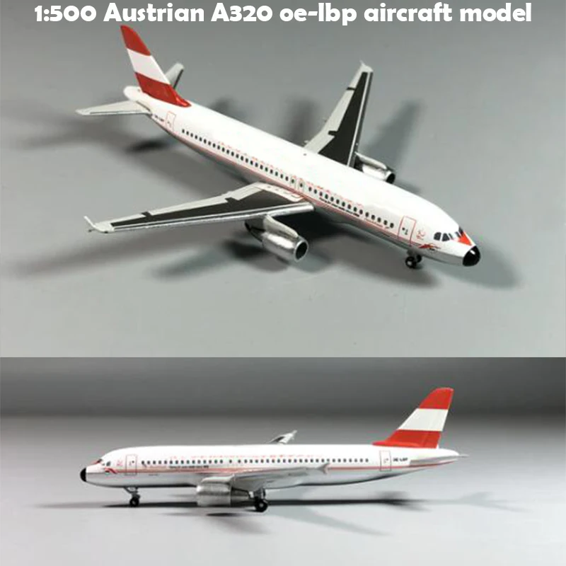 

rare 1:500 Austrian A320 oe-lbp aircraft model Static display Alloy collection model