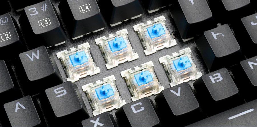 Redragon K551 RGB USB Механическая игровая клавиатура синий переключатель DIY 104 ключ с подсветкой PC Gamer русские брелки или стикер с надписью на испанском