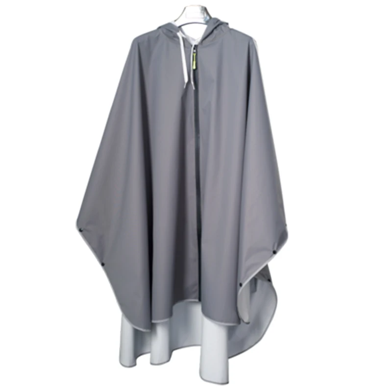 

Long Waterproof Rain Coat Ladies Adult Cover Camping Suit Rain Gear Coat Windbreaker Poncho Cover Capa Chuva Outdoor Rainwear L