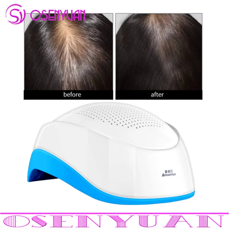 

Роста волос шлем 180 шт светильник чипы Профессиональный отрастания волос лазера шляпа поощрения расти быстрая обработка Кепки снизить поте...