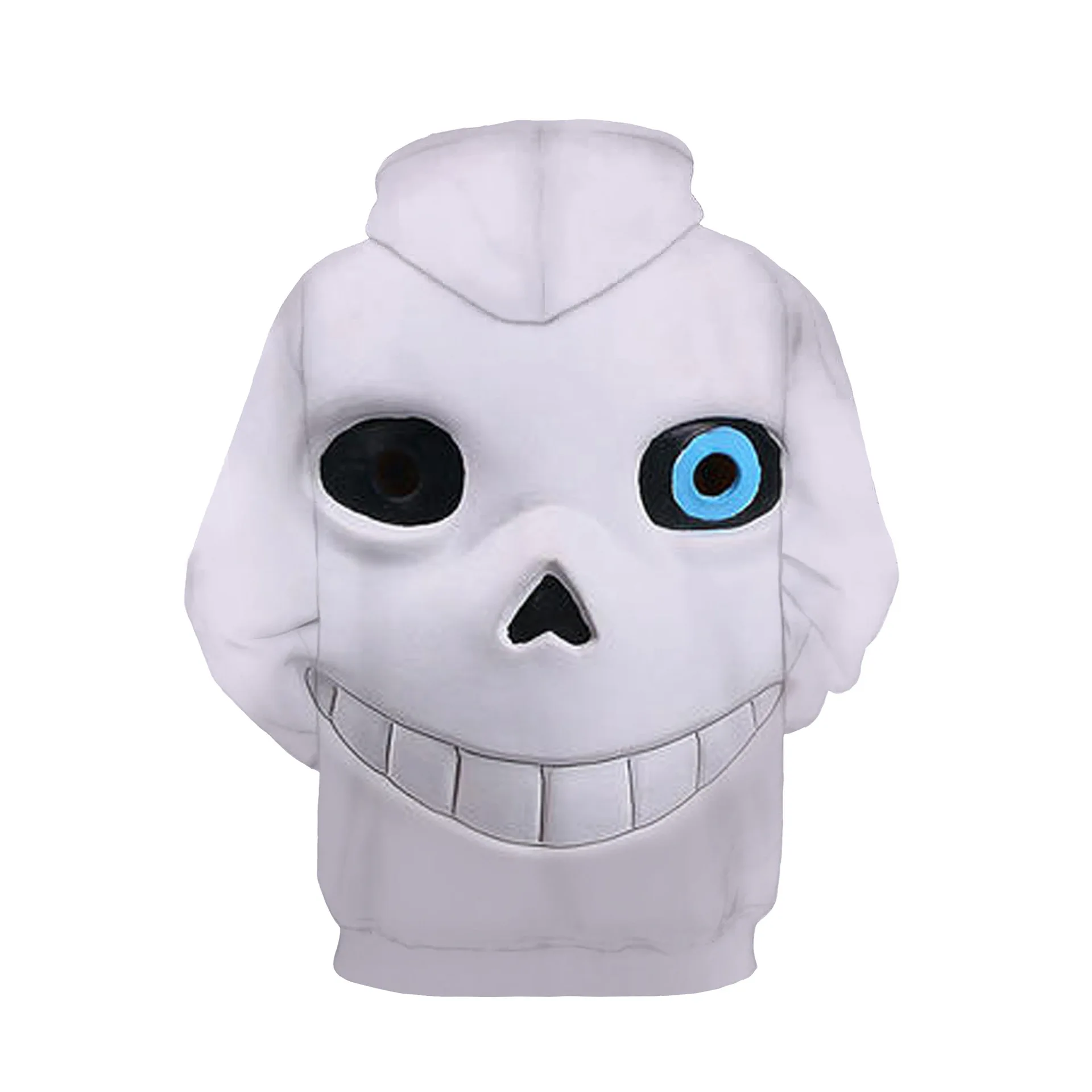 Белая Толстовка Undertale Sans с 3D принтом куртка на молнии свитшот костюм для косплея
