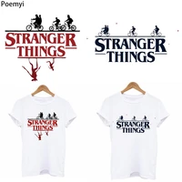 stranger things iron on letters patches for clothes parches bikers stripes vinyl thermal stickers heat transfers to clothing