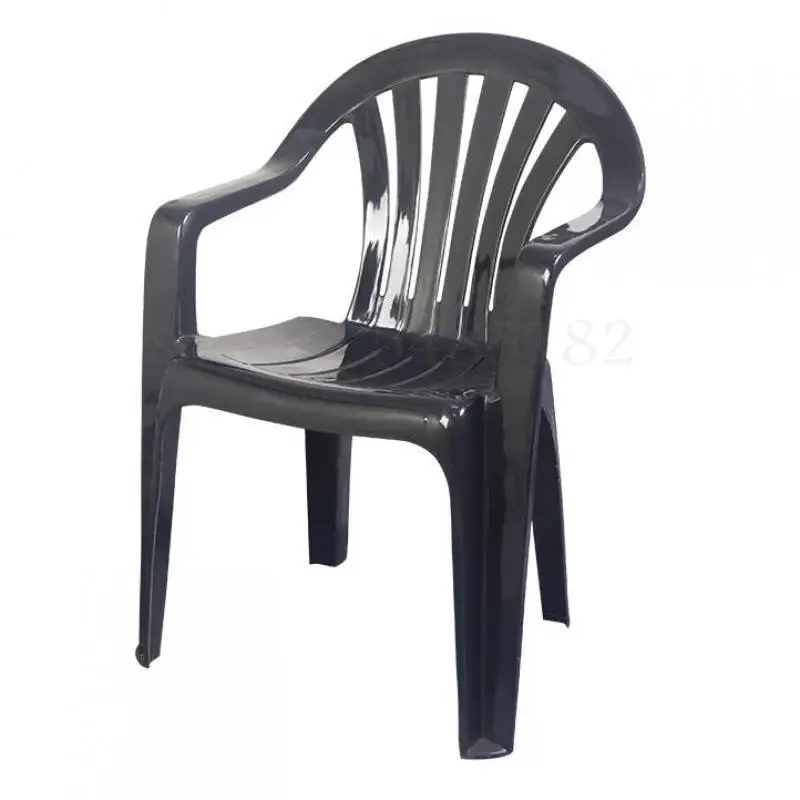 Толстое пластиковое кресло на спинку для ресторана простое современное стойло