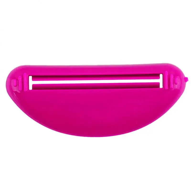 

Toothpaste Dispenser Home Rolling Tube Holder Squeezer Easy Plastic Tube Rolling Holder Bathroom Accessories Portable Household