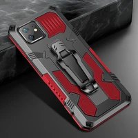 rugged stand metal armor phone case for xiaomi redmi poco 11 lite k40 plus m3 f3 10x 5g 11x 11i 10t pro pc protection back cover