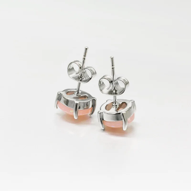 Huitan изящные серьги гвоздики с фотоэлементами корейские ювелирные изделия модные