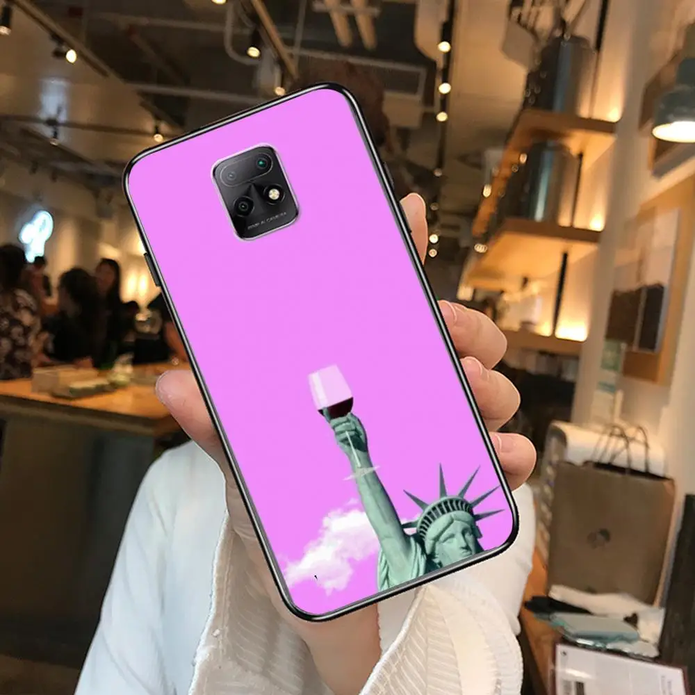 

Star Phone Case For XiaoMi Redmi 10X 9 8 7 6 5 A Pro S2 K20 T 5G Y1 Anime Black Cover Silicone Back Pretty