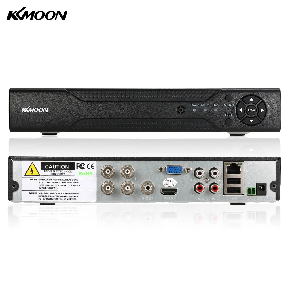 KKmoon 4 канальный 1280*720P CCTV сетевой видеорегистратор H.264 HD проектор для домашнего