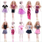 Это Барби, 10 стилей платья, куклы, одежда, аксессуары для кукол Барби 30 см, подарок (без обуви