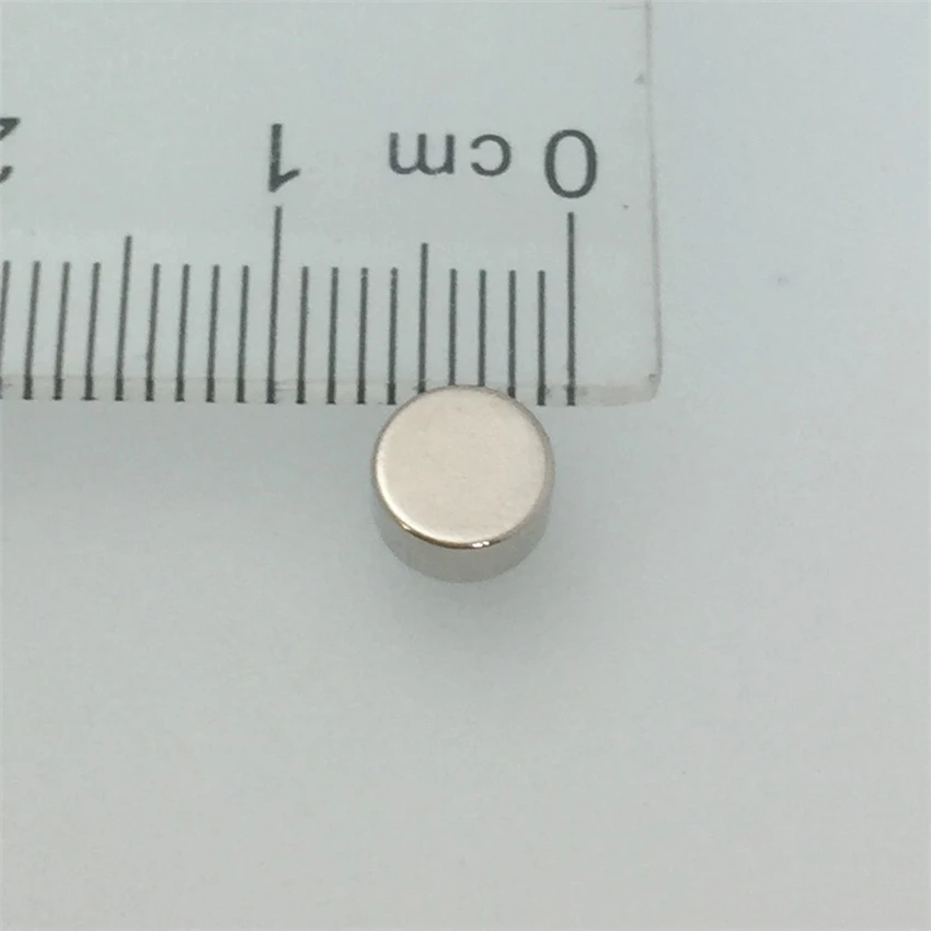 Магнитный круглый неодимовый магнит N35 dia6x3 мм супермощные imanes Перманентная