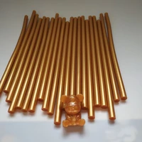 high viscosity metallic gloss hot melt adhesive stick golden paint wax seal professional for electric glue gun %cf%867200m30pcs